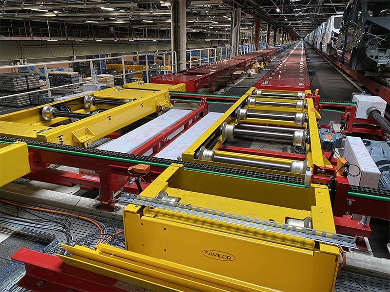 Manutention modulaire au sol