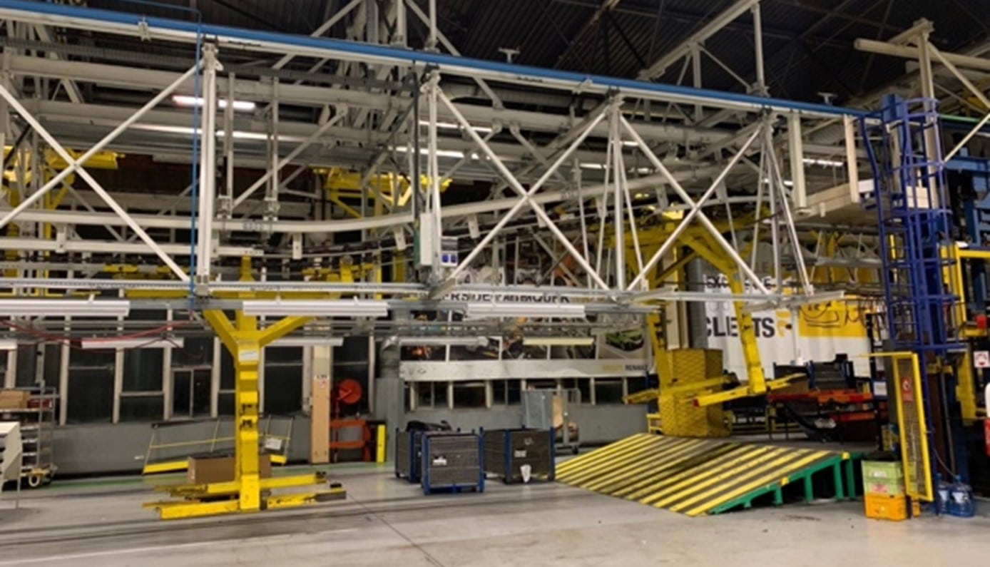 Overhead conveyors